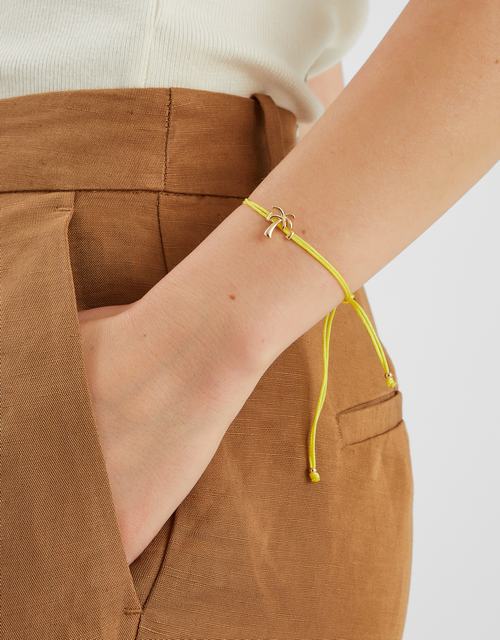 Palm Charm Cord Bracelet