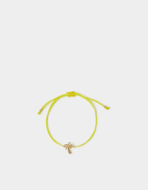 Palm Charm Cord Bracelet