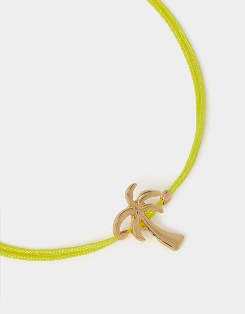 Palm Charm Cord Bracelet
