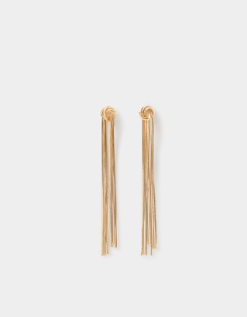 Slinky Knot Drop Earrings