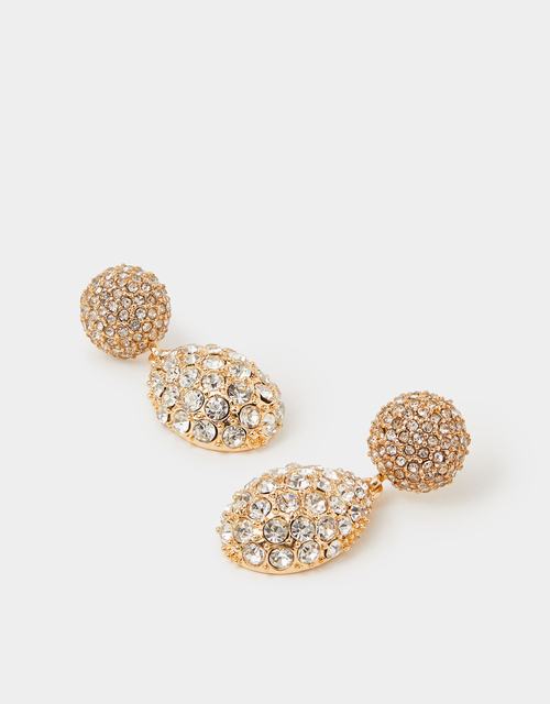 Double Drop Sparkle Earrings