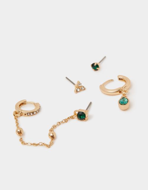 10 X THREAD THRU EAR STAC