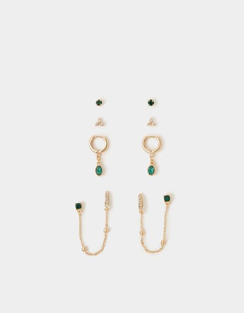 10 X THREAD THRU EAR STAC