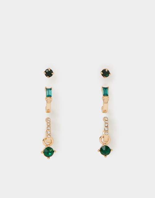 6 X MINI GREEN SPARKLE EA