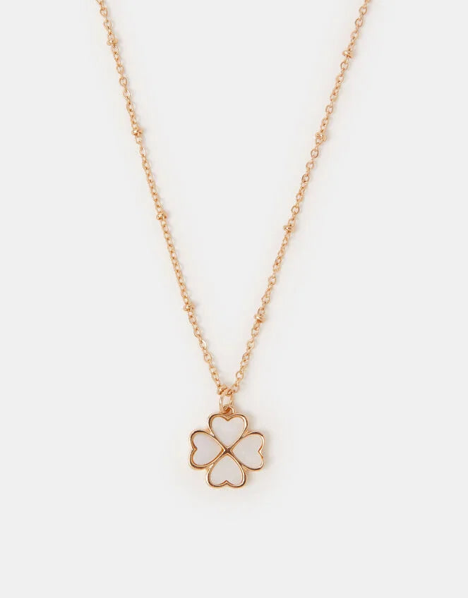 Lucky Clover Pendant Necklace