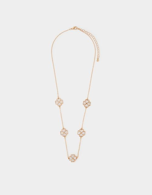 Lucky Clover Station Necklace