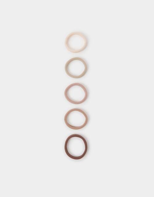 5-Pack Soft Hair Bands