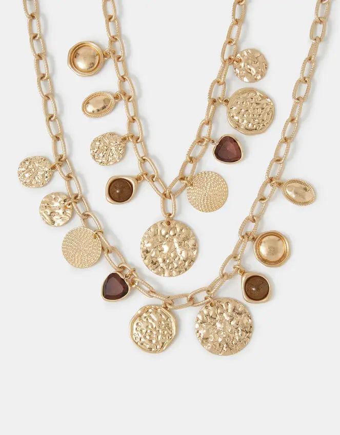 MPK COIN CHARM NECKLACE