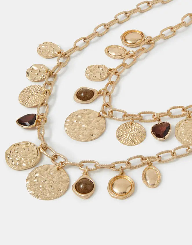 MPK COIN CHARM NECKLACE
