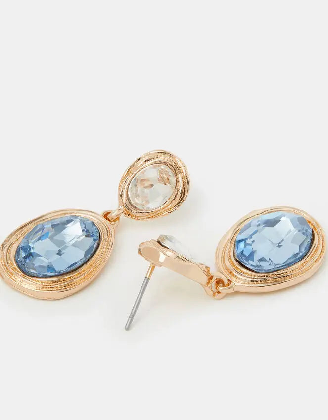 MINI GEM DROP EARRING