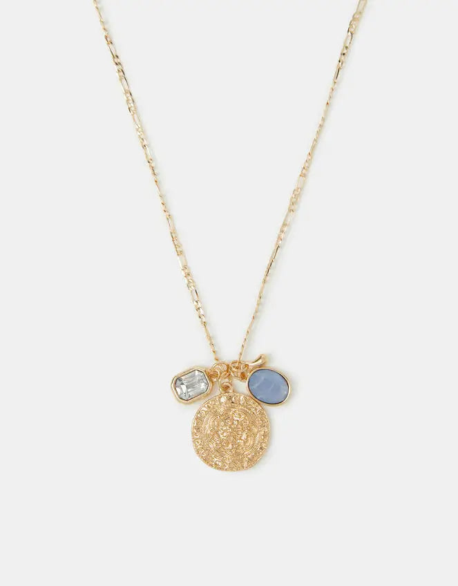 CLUSTER CHARM PENDANT NECKLACE