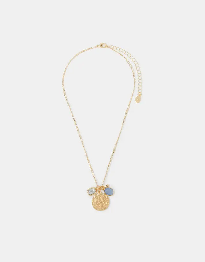 CLUSTER CHARM PENDANT NECKLACE