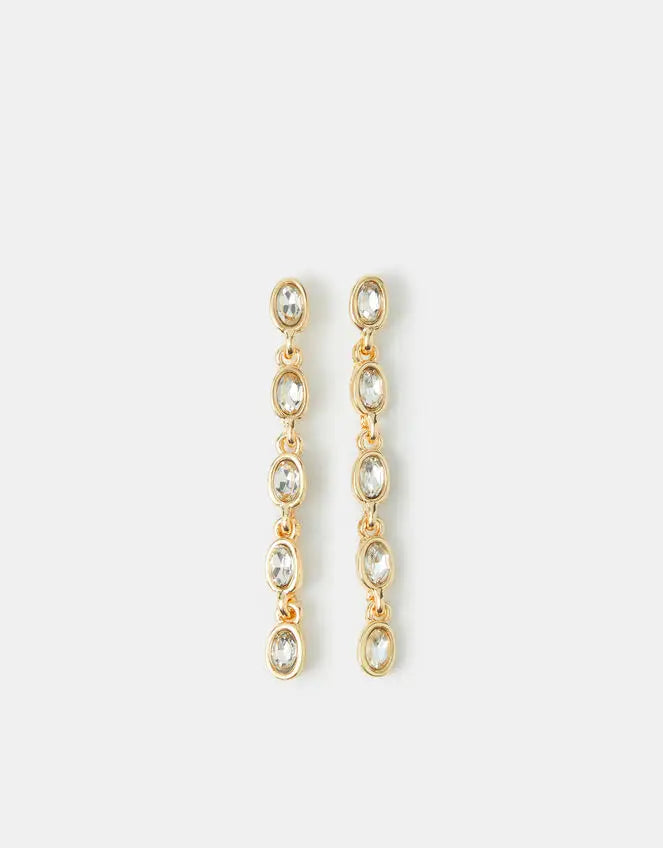 ORGANIC DIA DROP EARRINGS