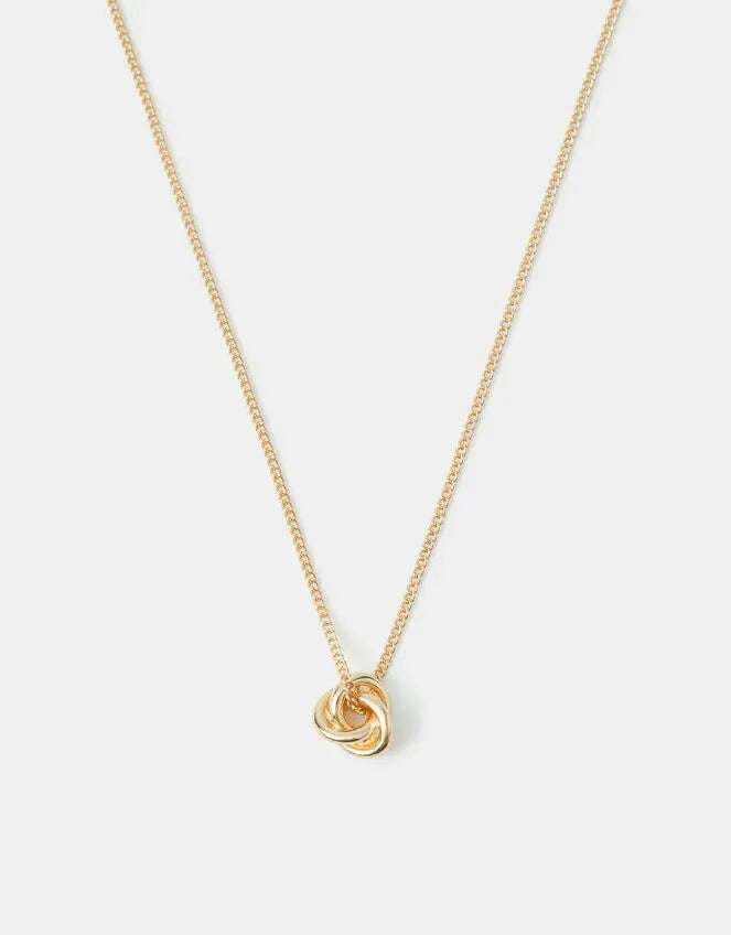 KNOT NECKLACE - Gold