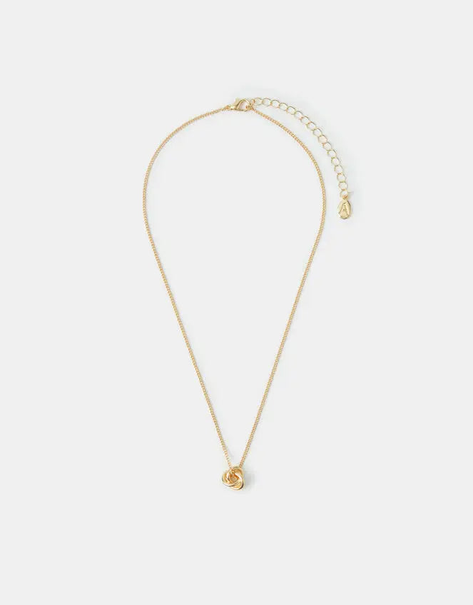KNOT NECKLACE - Gold