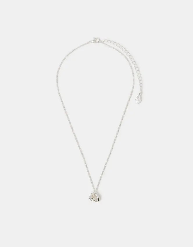 KNOT NECKLACE - SILVER