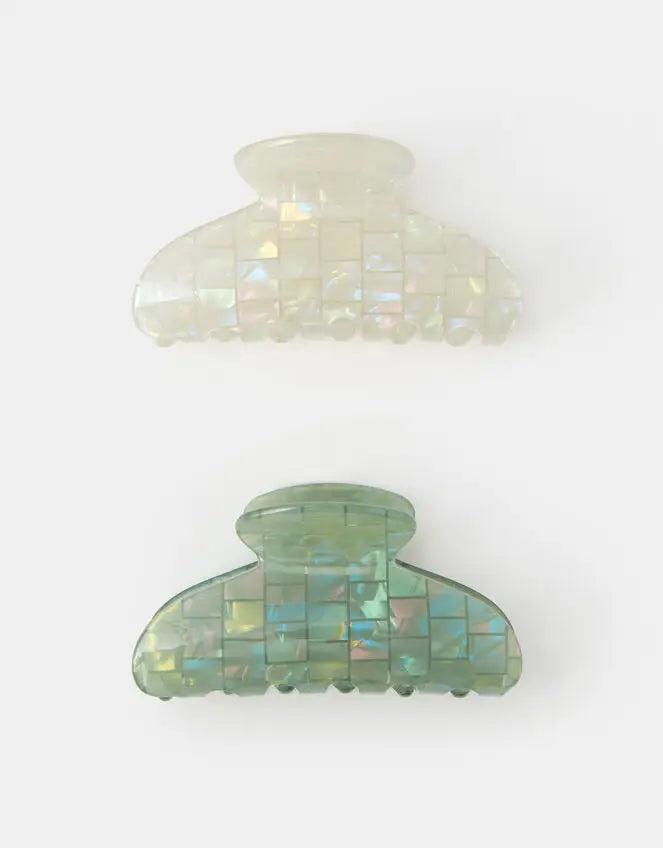 2 X RESIN TILE CLAW CLIPS