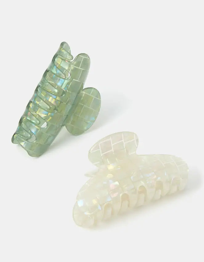 2 X RESIN TILE CLAW CLIPS