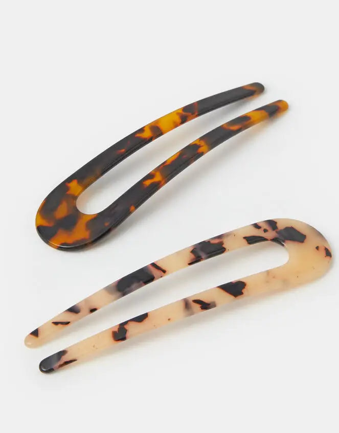 2X TORT RESIN FRENCH PINS
