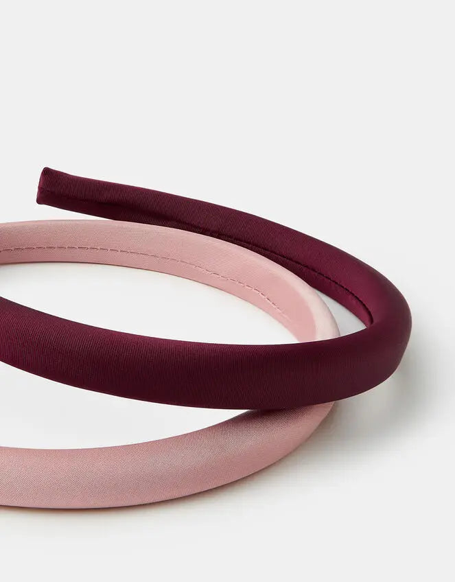 2 X MODERN SLIM HEADBANDS