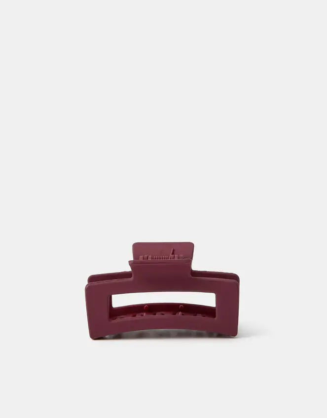 MATTE RECTANGLE CLAW CLIP