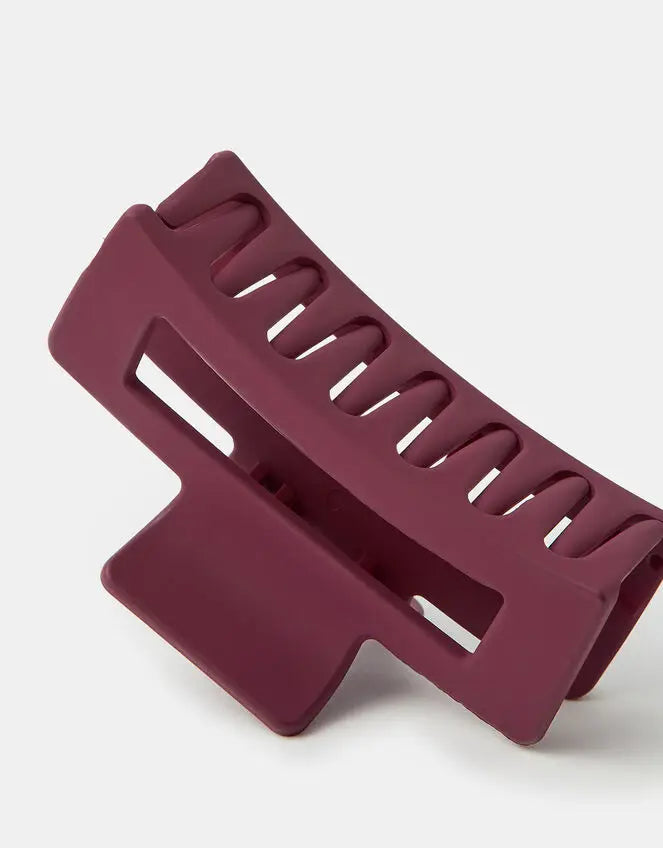 MATTE RECTANGLE CLAW CLIP