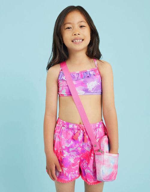 Girls Galaxy Print Crossbody Bag