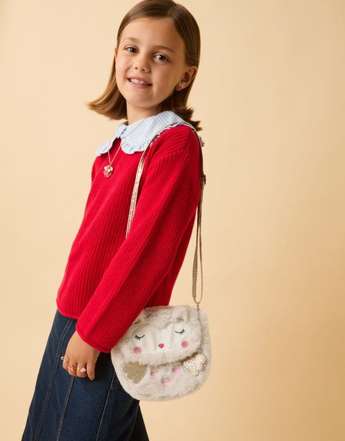 Girls Owl Crossbody Bag