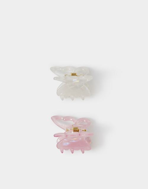 2-Pack Girls Butterfly Claw Clips