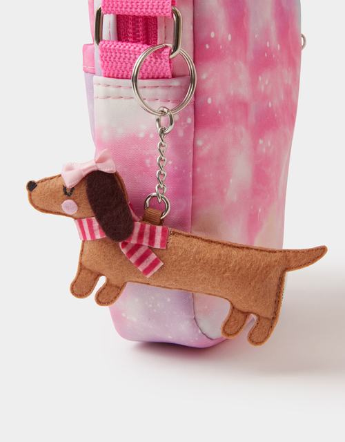 Girls Sausage Dog Bag Charm