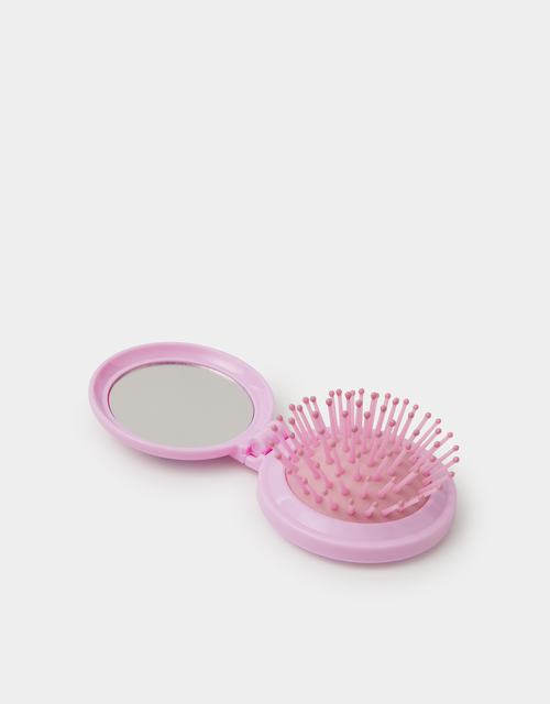 Girls Unicorn Compact Hair Brush