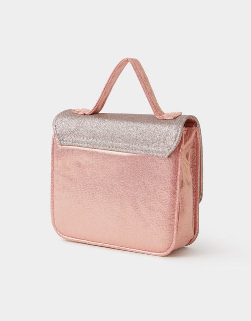Bow Glitter Crossbody Bag