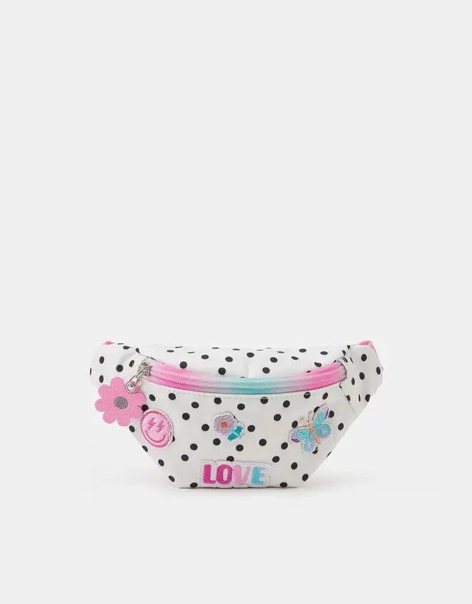 SPOTTY BADGE BELT BAG
