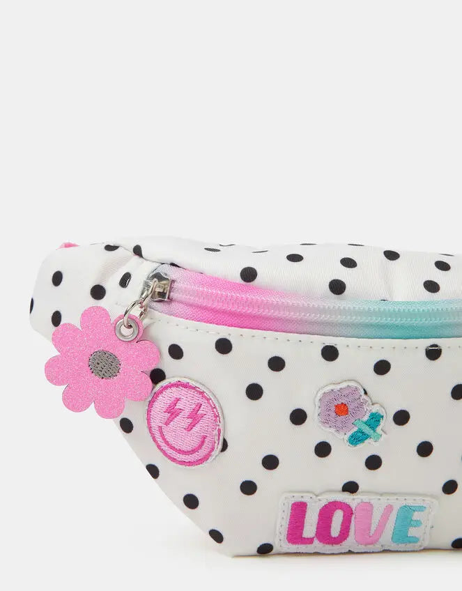 SPOTTY BADGE BELT BAG