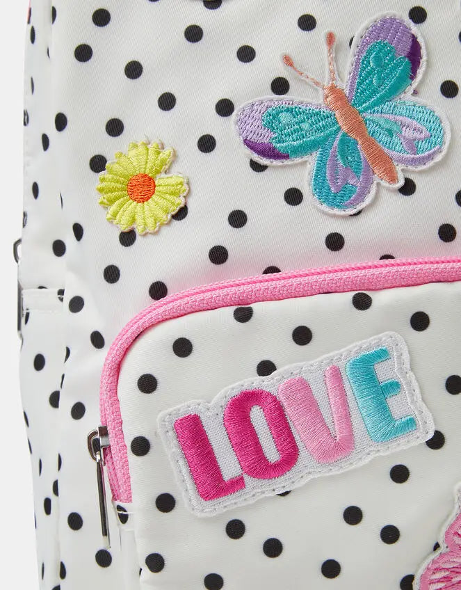 SPOTTY BADGE BACK PACK