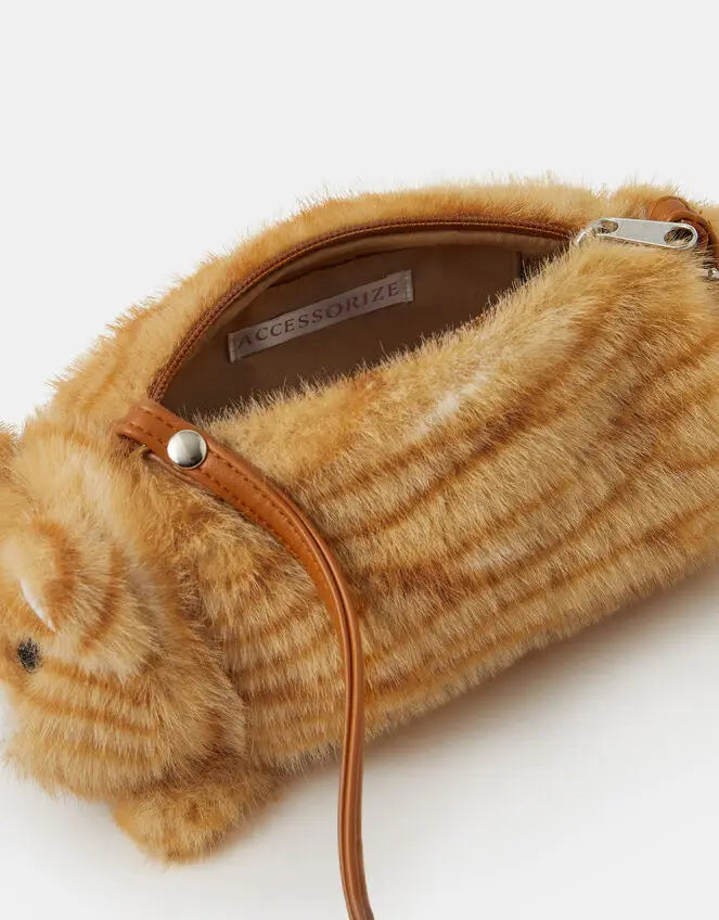 FURRY CAT CROSS BODY