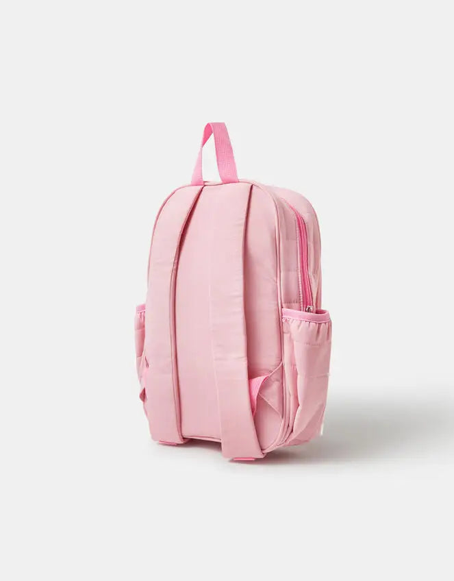 SEQUIN QUILTED BACKPACK
