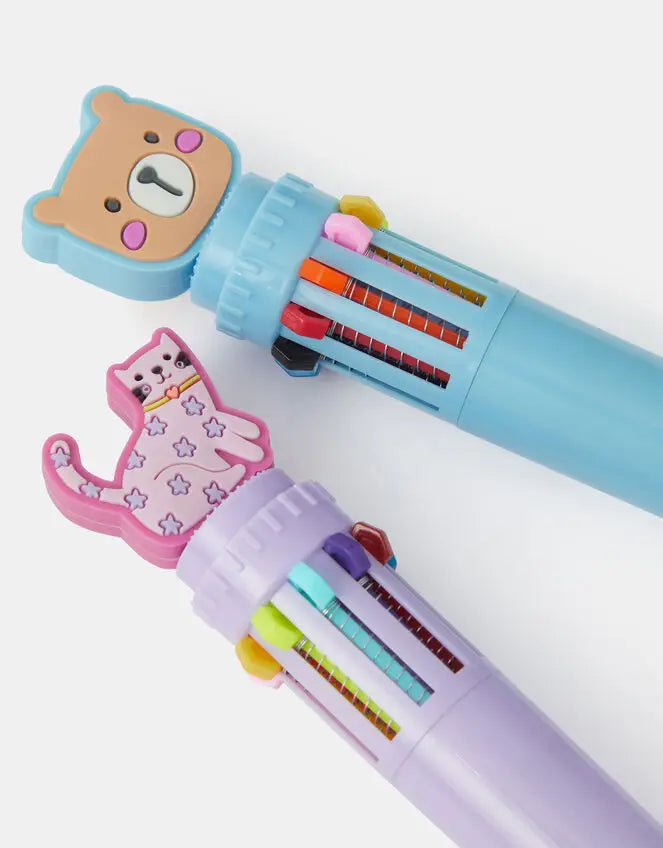 PET CLUB MINI 10 COL PENS