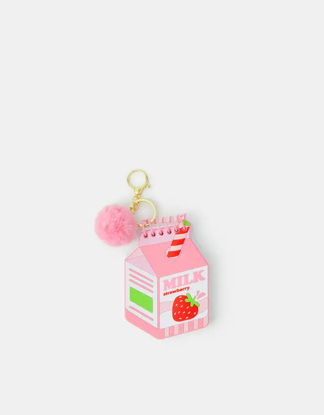STRAWBERRY MILK KEYCHAIN