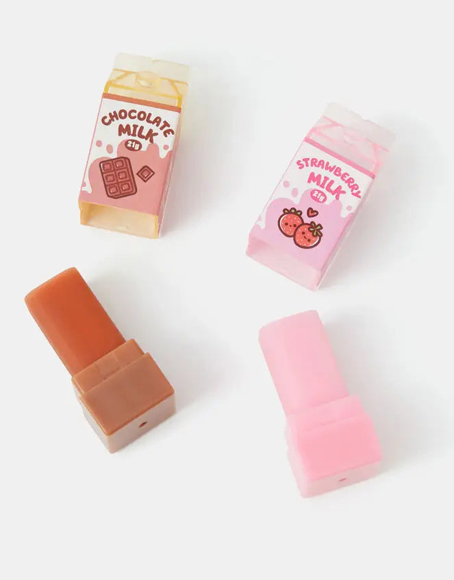 MILKSHAKE ERASERS 2PK