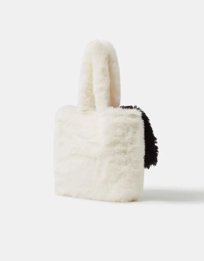 FLUFFY DOG TOTE BAG