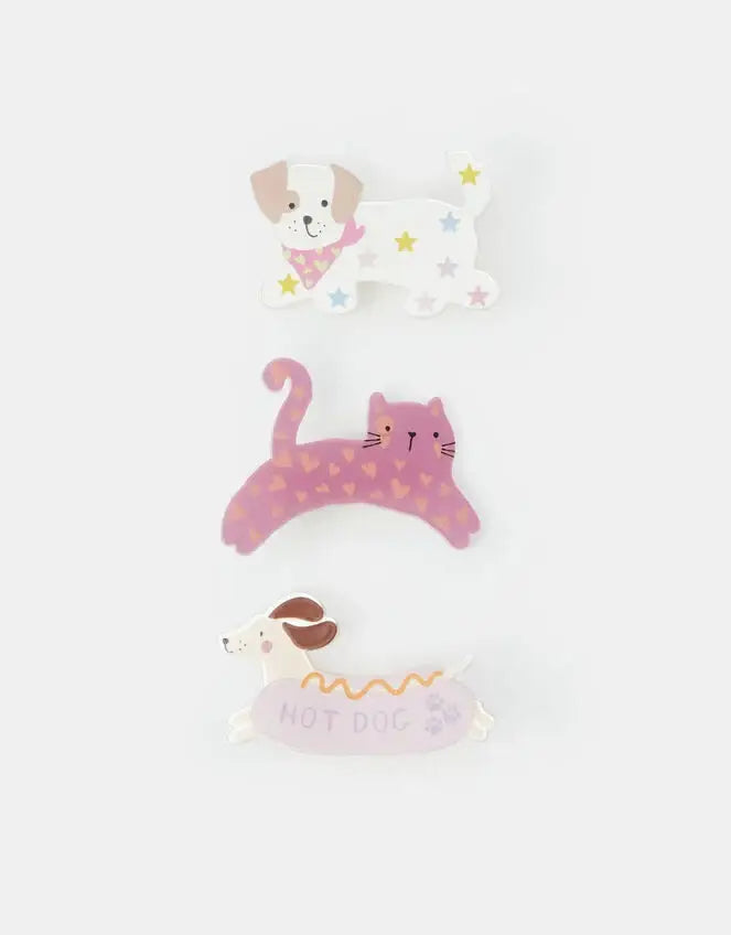 PET SHOP RESIN CLIPS 3PK