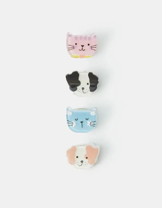PET SHOP CLAW CLIPS 4PK