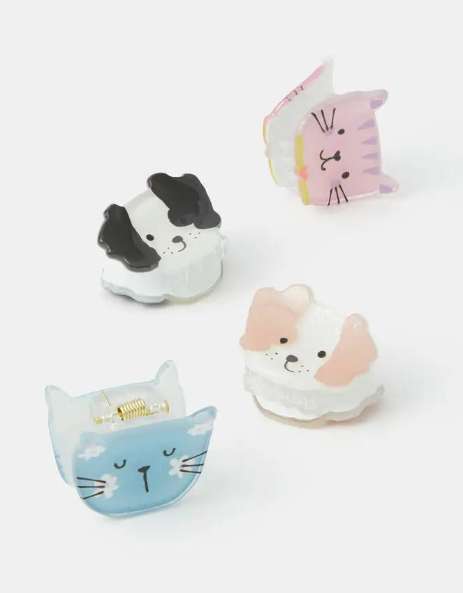 PET SHOP CLAW CLIPS 4PK