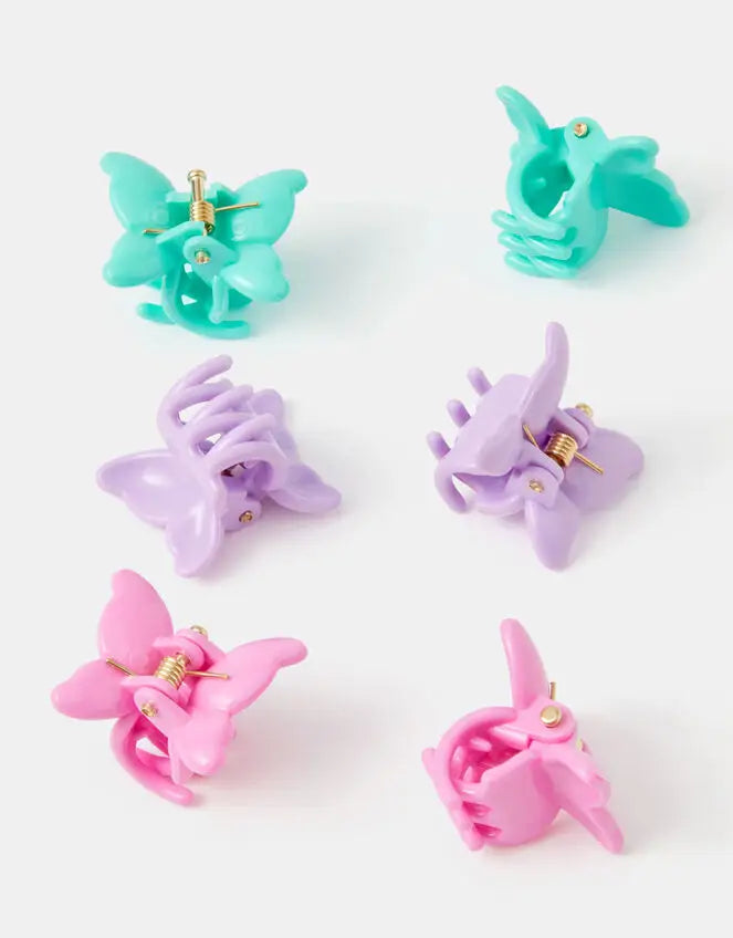MINI BUTTERFLY CLAW CLIPS