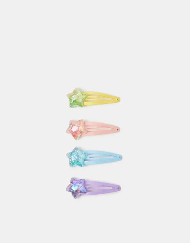 RESIN STAR CLIC CLACS 4PK