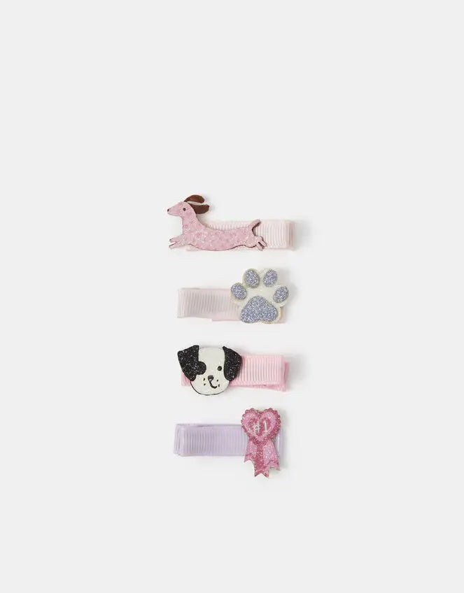 PET SHOP SALON CLIPS 4PK