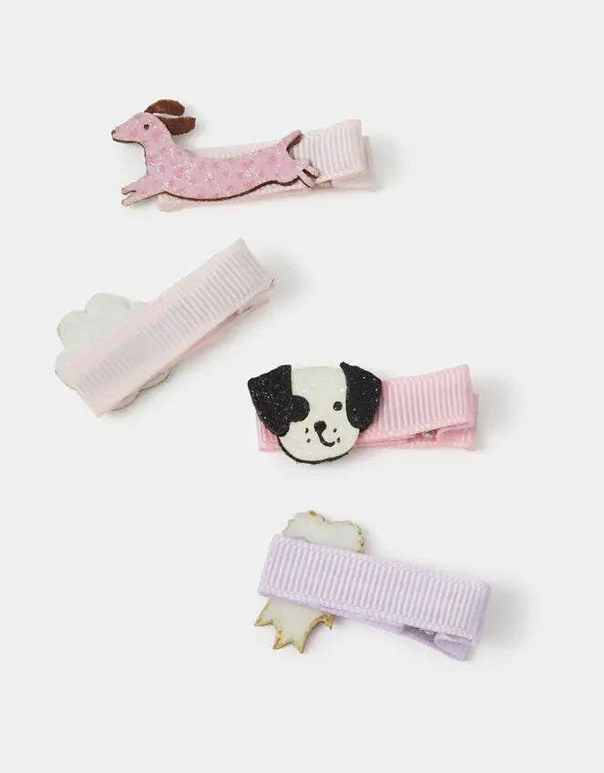 PET SHOP SALON CLIPS 4PK