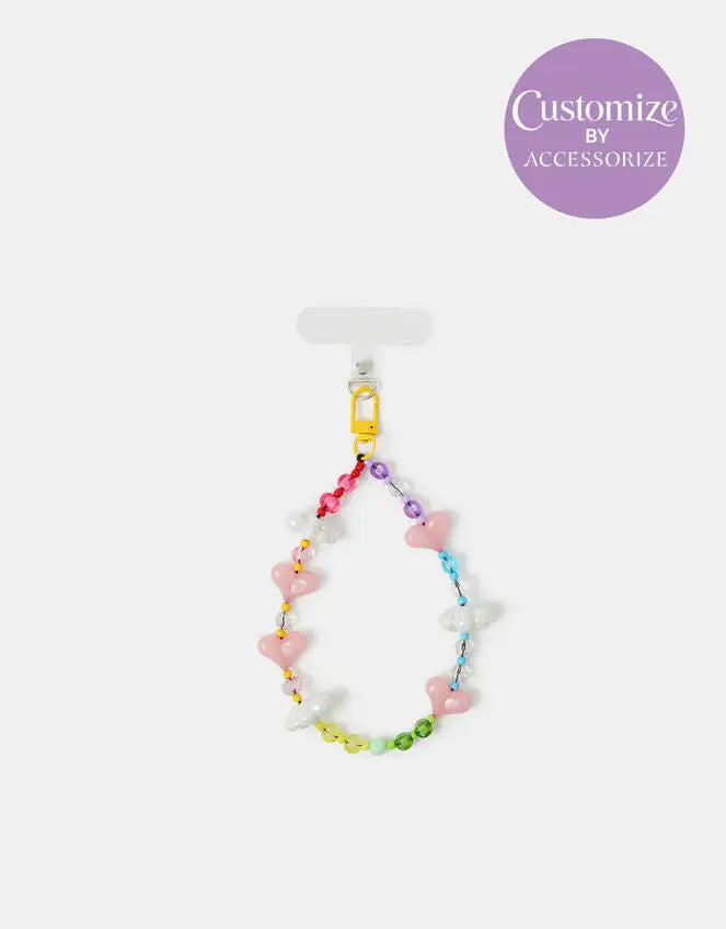 HEARTS PHONE STRAP