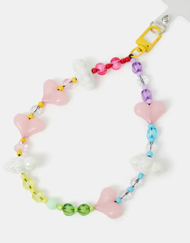 HEARTS PHONE STRAP